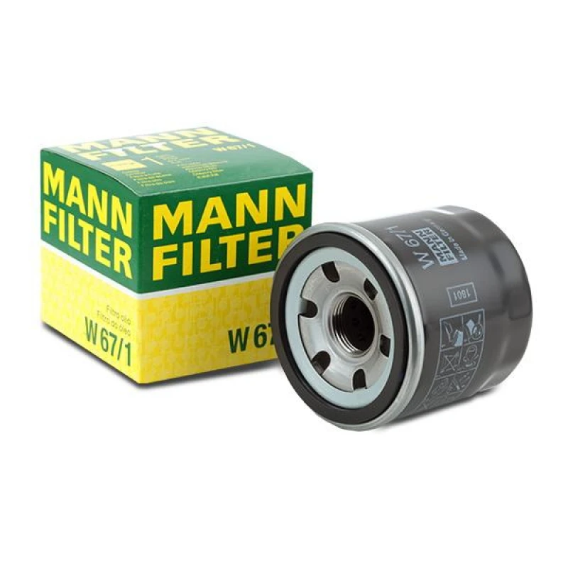 W67 1 фильтр масляный. Масляный фильтр Mann-Filter w 67/1. W671 Mann фильтр масляный применимость. Фильтр масляный Мазда 3 1.6. Mann w671 w673.