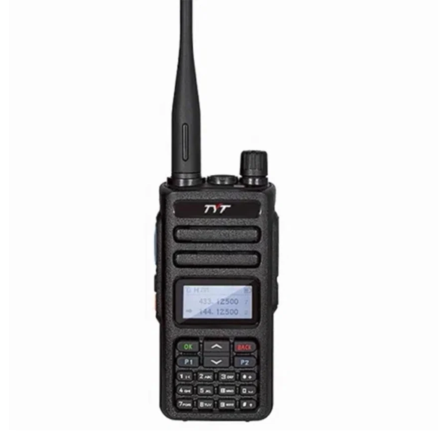 Портативная радиостанция TYT MD-750 DMR  / Черная с радиусом до 12 км / UHF; VHF