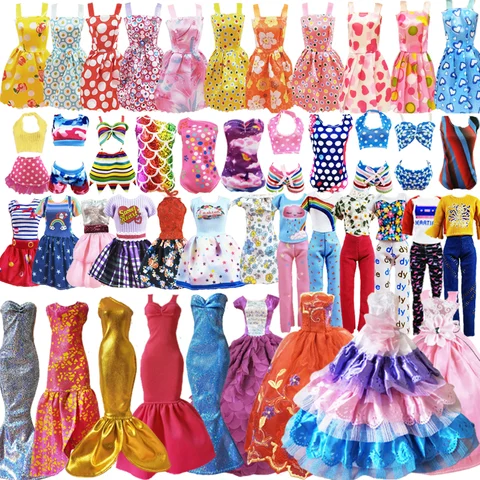 Одежда для куклы Барби, аксессуары, модная Милая Мини-юбка, купальник, топы, брюки, платье, обувь, платье, Одежда для куклы Барби