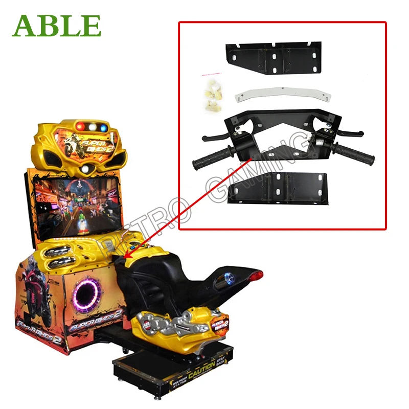 Acade FF Motorcycle Racing Game Head Hardware Simulator Children Racing Game Machine Accessories