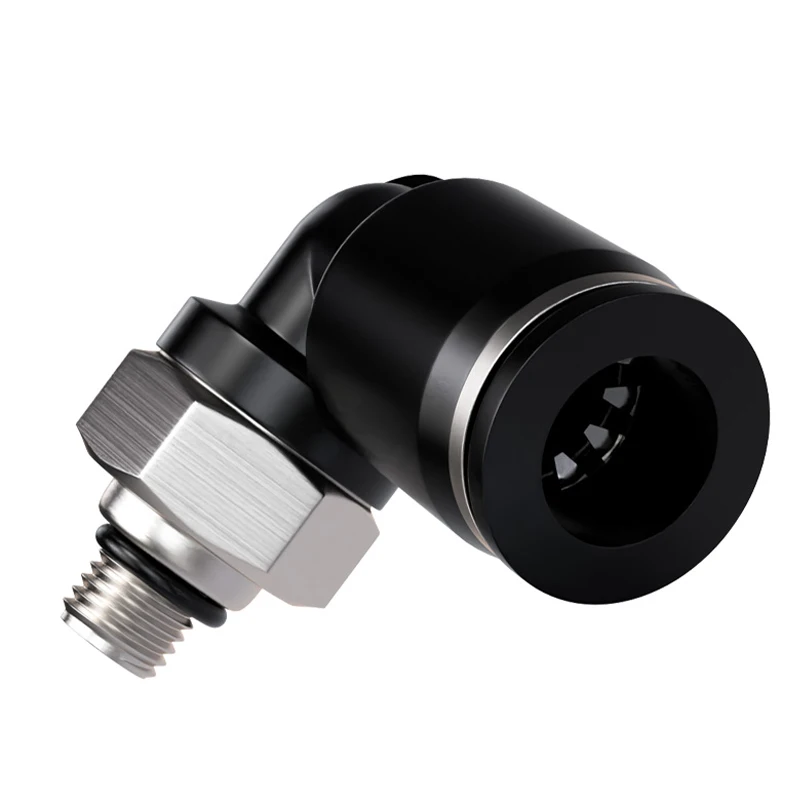 

Pneumatic Fittings Mini Quick Connector PL Elbow Male Threaded M3/M5/M6 Connect Hose OD 3 4 5 6mm Quick Push In Air Water Pipe