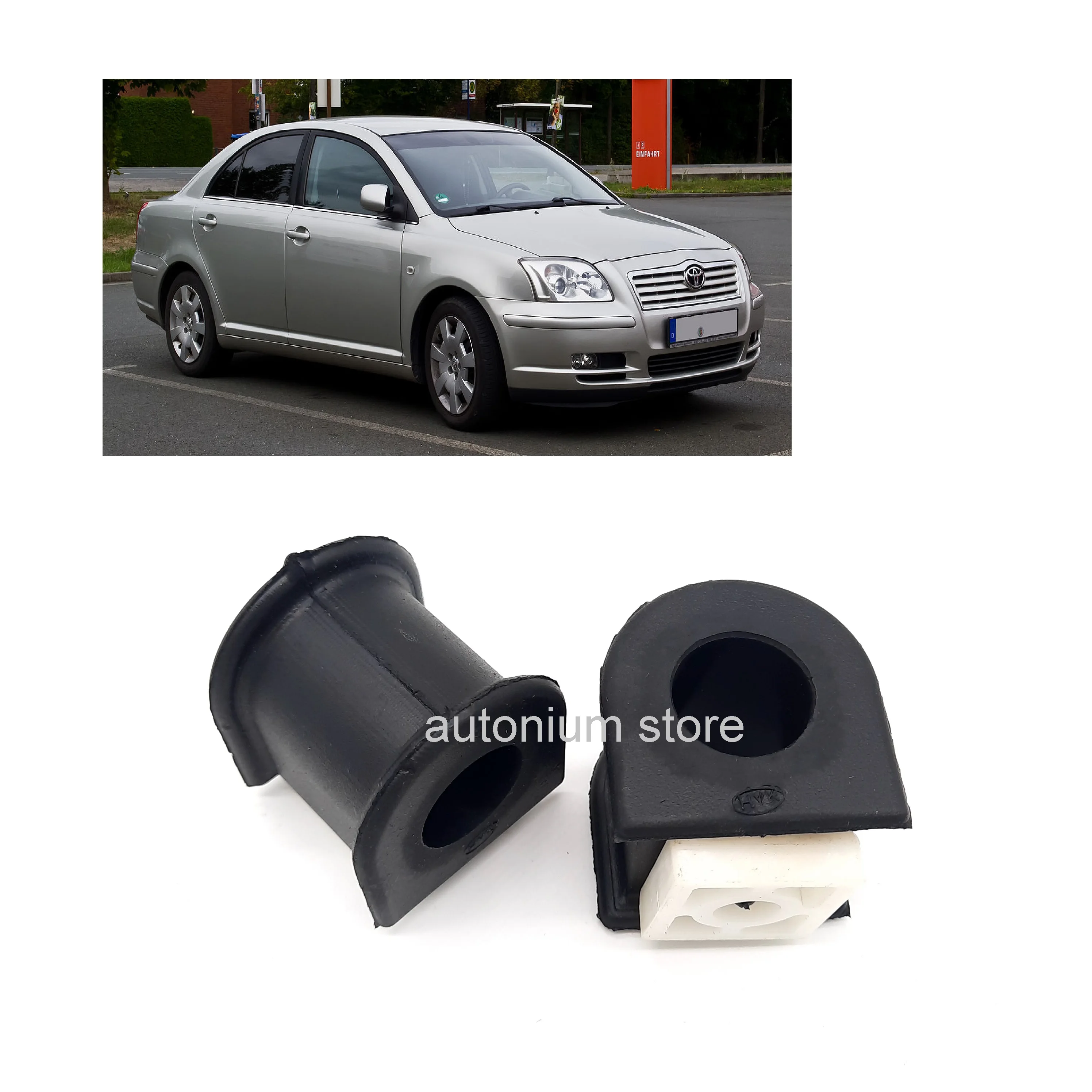 

2x передний стабилизатор резиновая втулка для 2003-2008 Toyota Avensis 48815-02110 4881502110