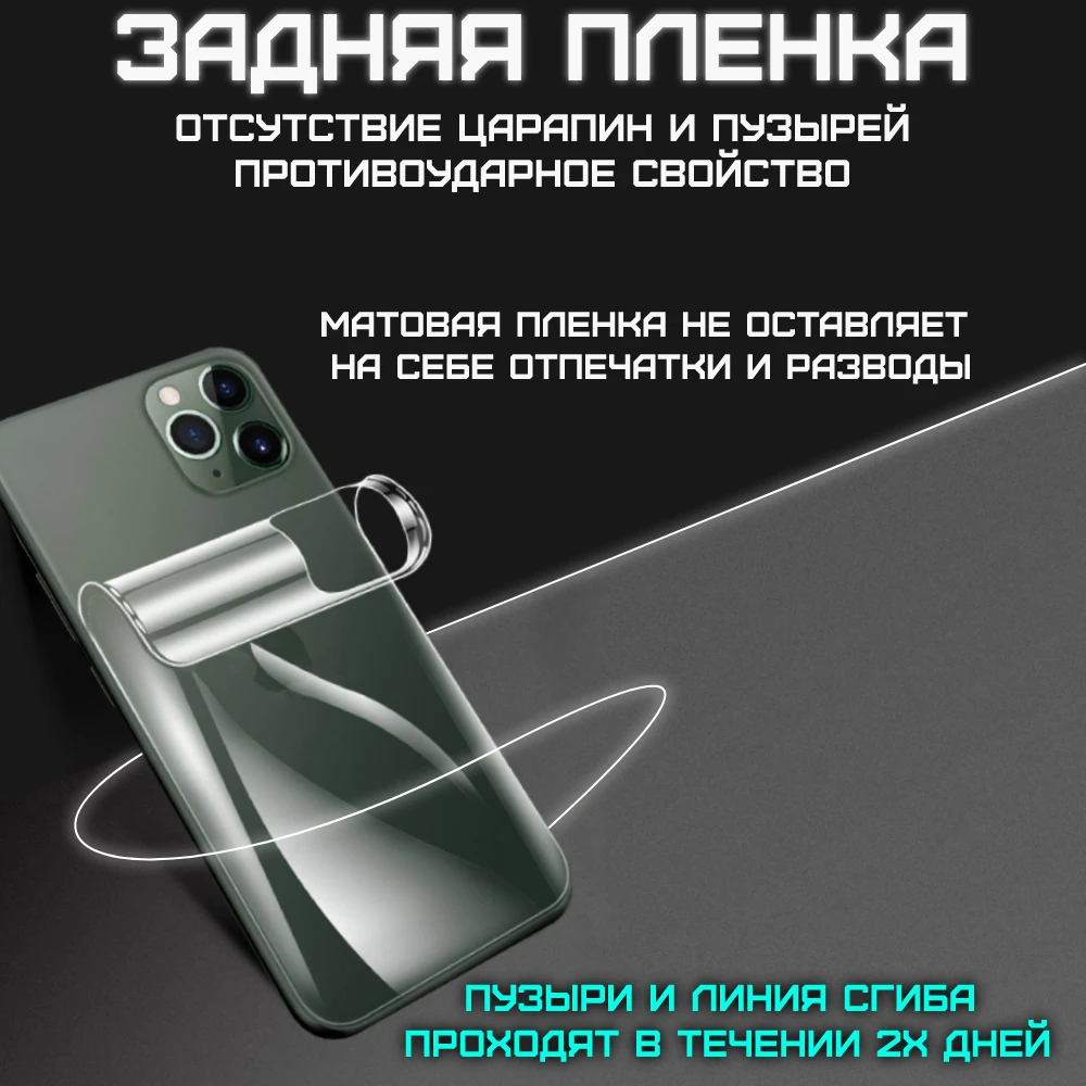 Гидрогелевая пленка Samsung A51 A50 A40 A30 A32 A20 A10 M51 M31 M21 A71 02 A01 A11 A52 A80 A90 a21s A7 A12 матовая