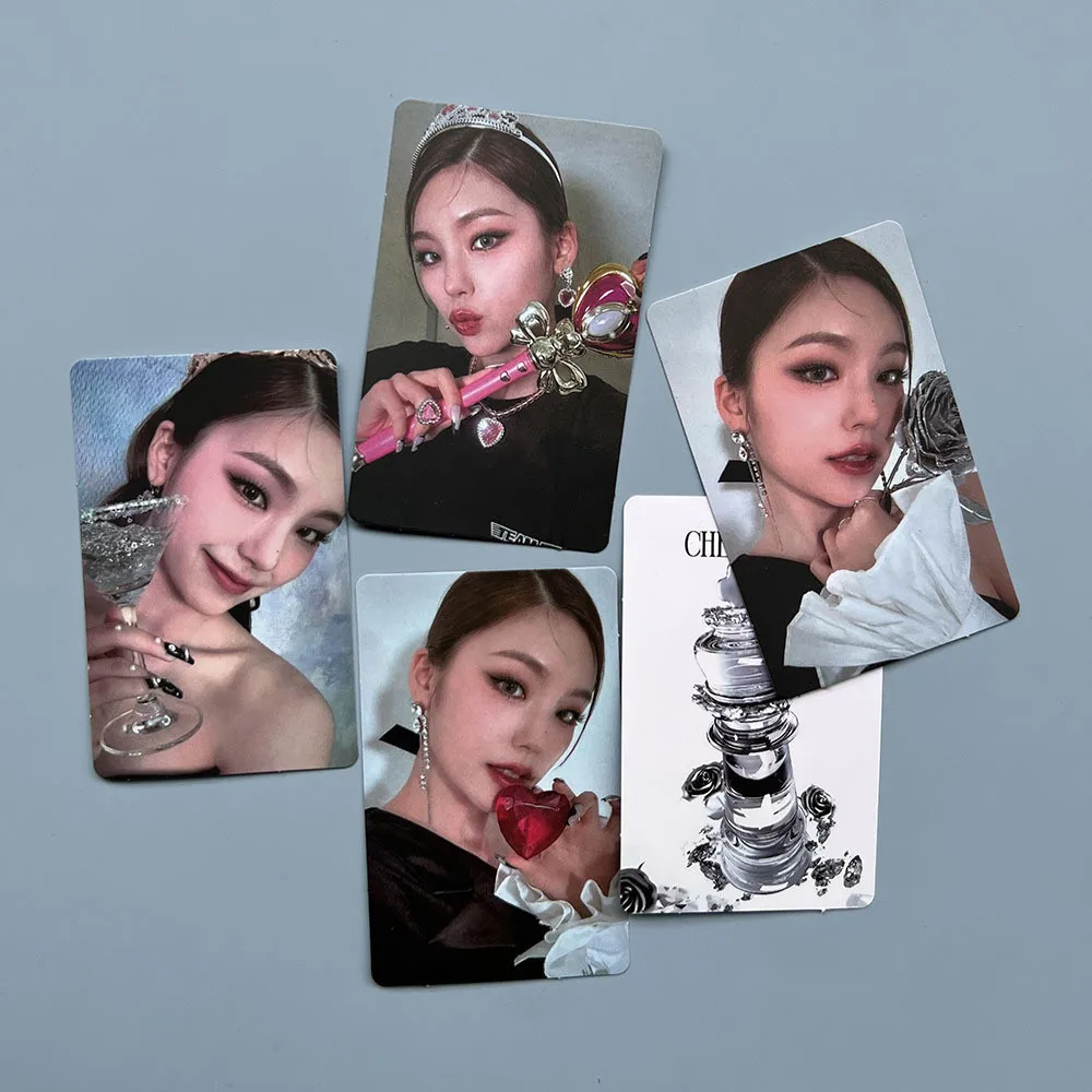 5pcs KPOP ITZY Photocard New Album CHECKMATE Double Sided Quality LOMO Card Yeji Lia Ryujin Chaeryeong Yuna Cards Gift Fans - купить по
