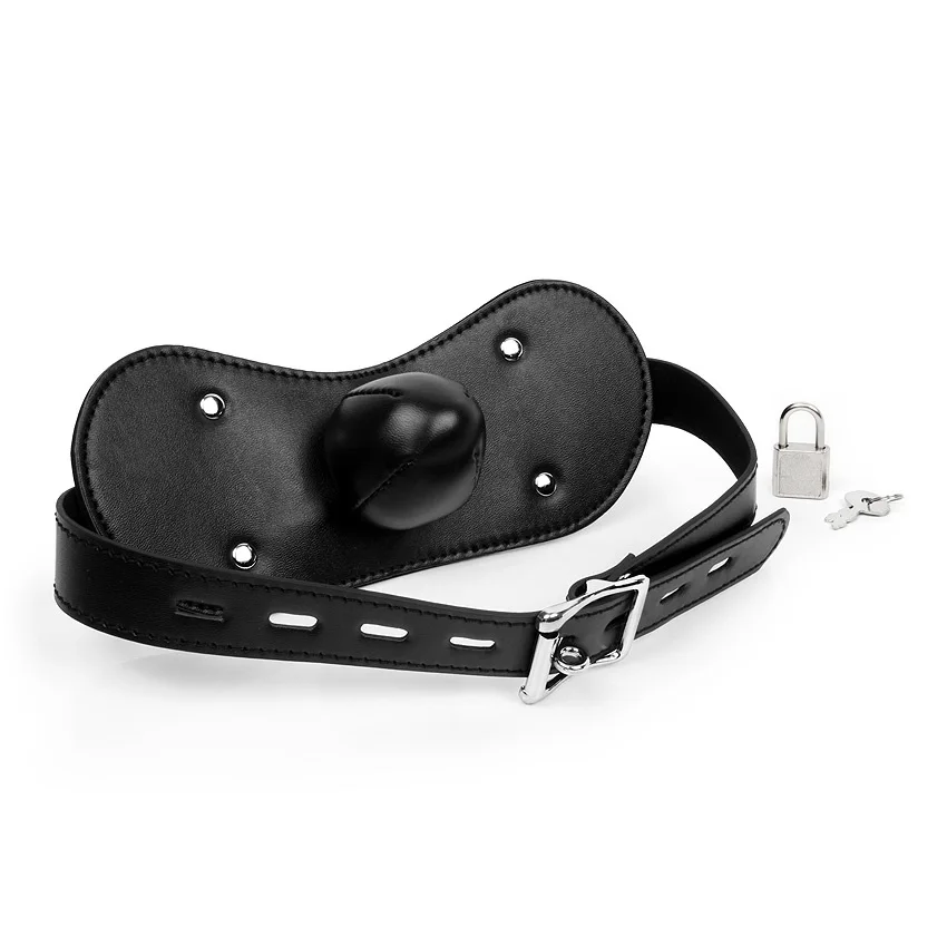 Кляп с фиксацией на голове секс товары интим БДСМ аксессуары кляп в рот