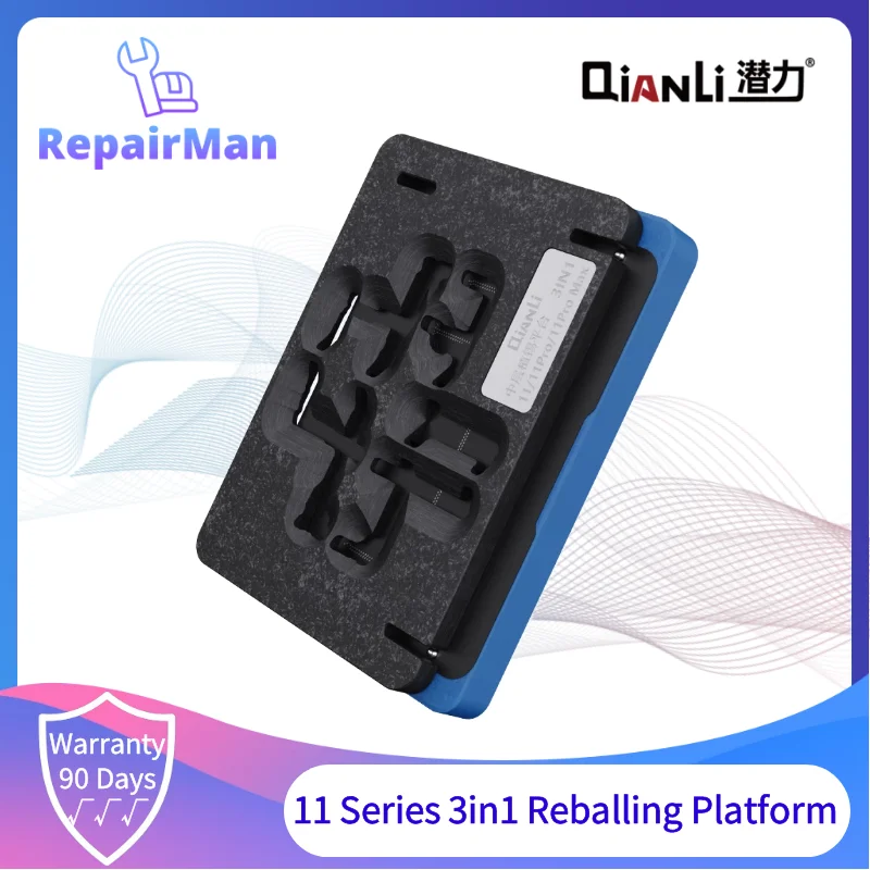 

QianLi 11 Series 3in1 Middle Frame Reballing Platform Compatible Mother Board Testers for iphone 11series Middle Reballing