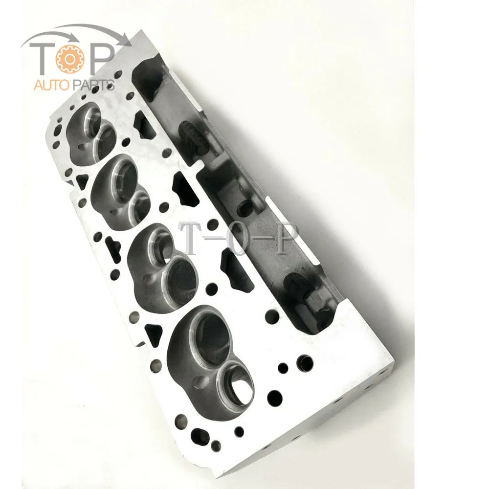 Фото Алюминиевая головка цилиндра SBC Chevy 350 SB SBC 327 350 383 V8 с неизолированным прямым штекером, 1 шт. №2