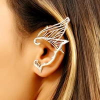 fashion colour metal geometry ear clips for women no piercing sparkling zircon ear cuff clip earrings bride wedding jewelry gift