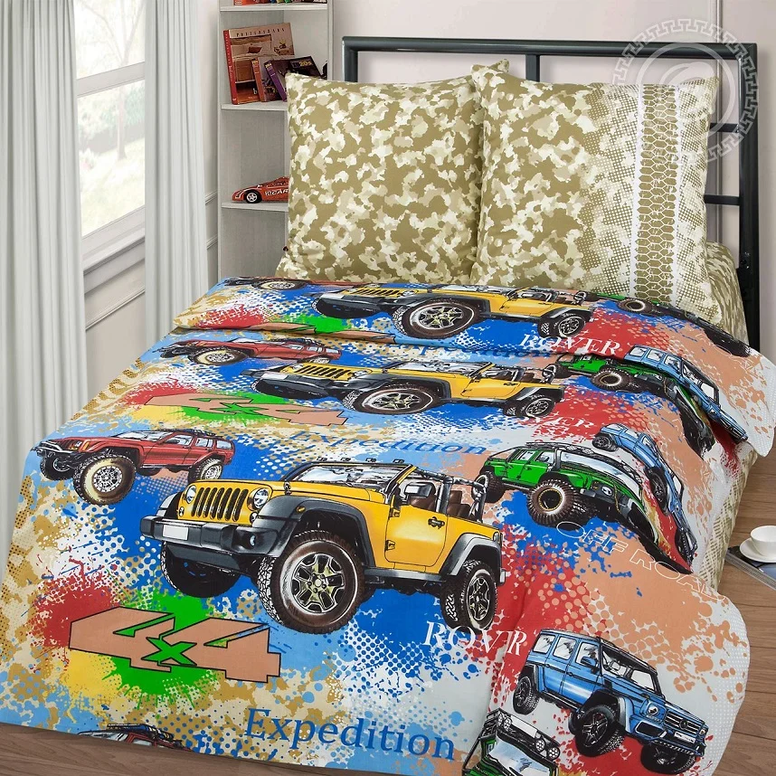 Постельное белье Артпостель бязь 100% хлопок Джиппинг артикул 112 размер 1 5 спальный