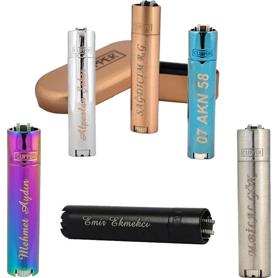 Clipper Custom Clipper Lighter Custom Metallic Clipper Light
