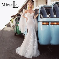 intriguing sweetheart wedding dresses for women mermaid zipper wedding gown for bride lace appliques backless vestidos de novia