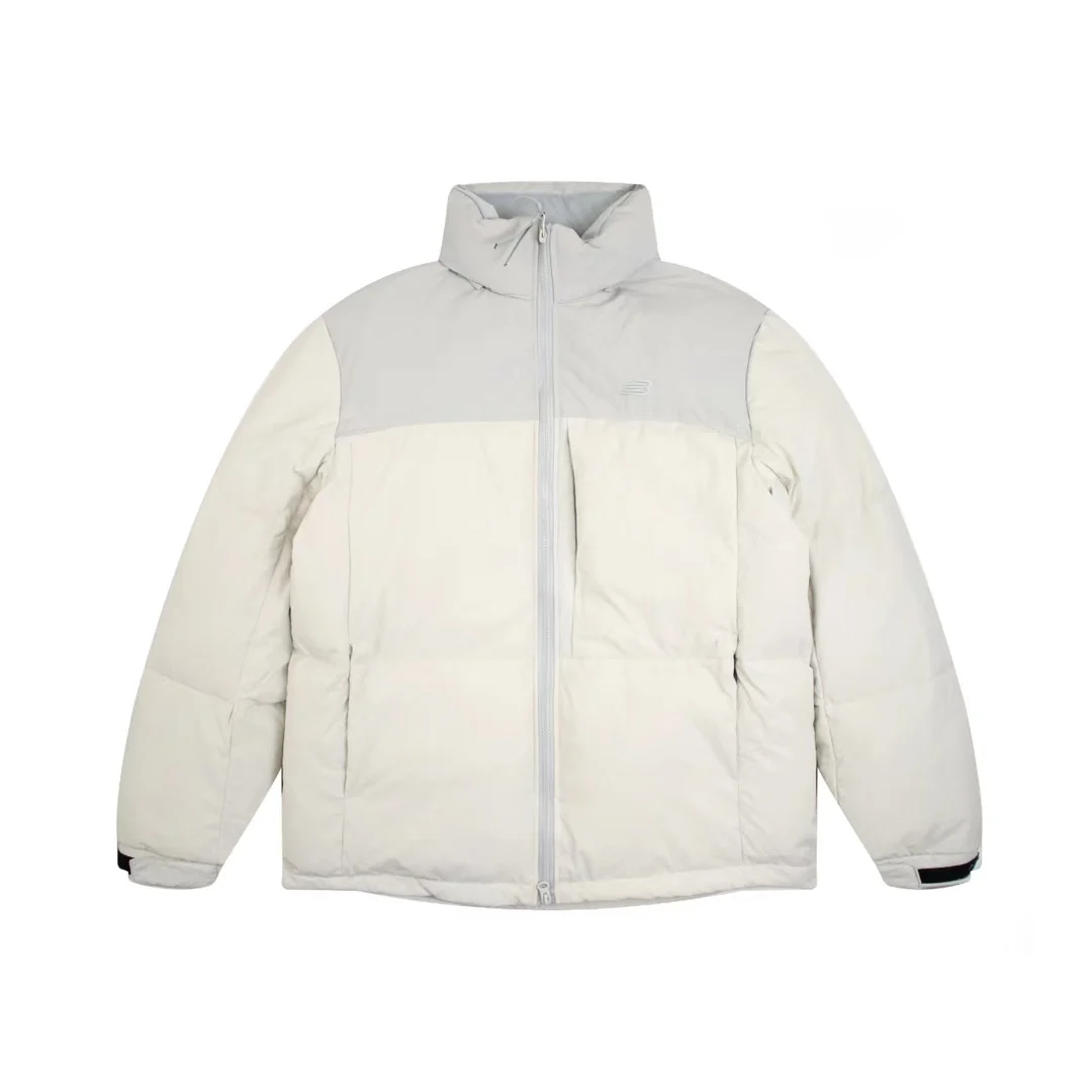 New Balance Зимний Женский Свободный Пуховики Повседневная Модная КуртКа На Утином