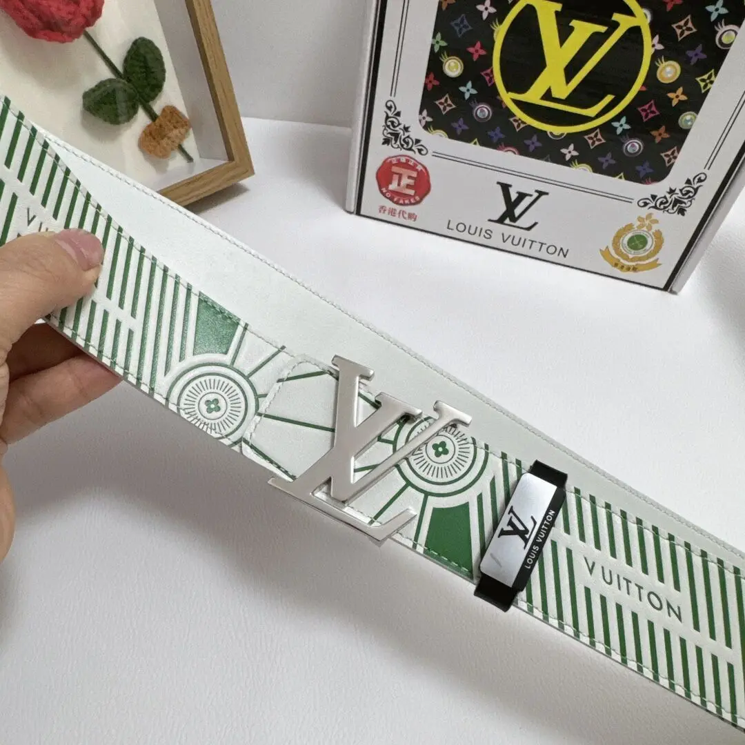 точная копия 1:1 Louis Vuitton Style Copy Классический Простой Тонкий Ремень Повседневные Универсальные КлассичесКие Модели Для Мужчин И Женщин