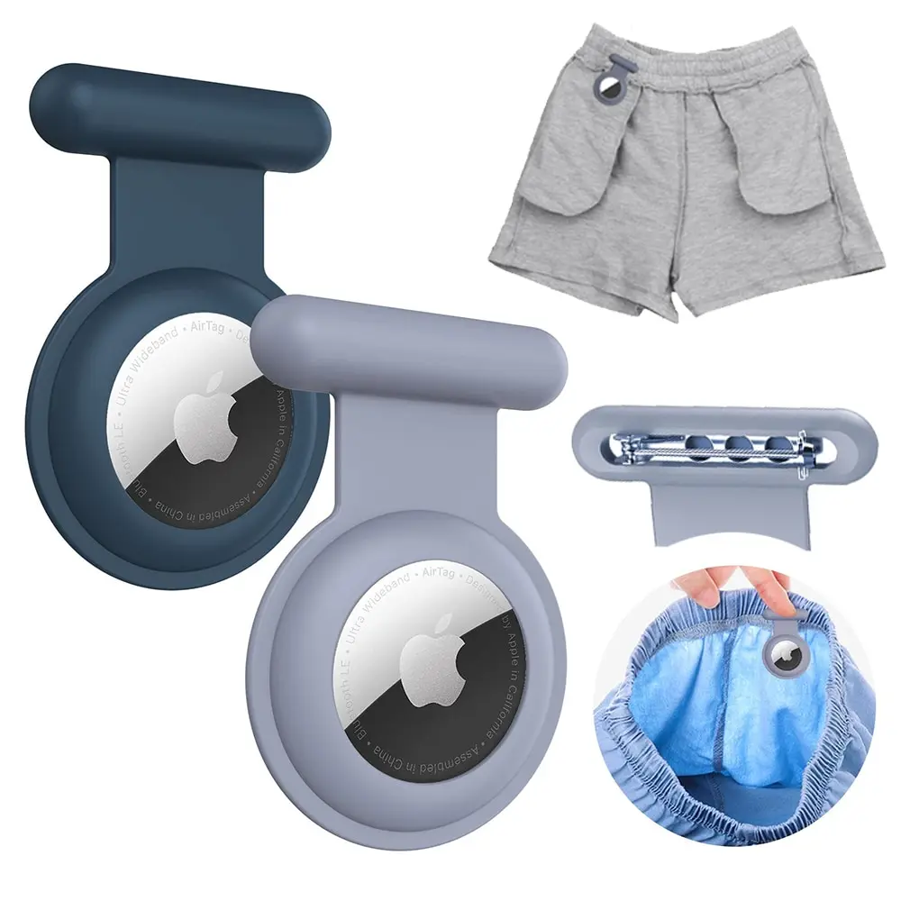 

Pin Cover for Apple Airtags Case Silicone Protective Shell Anti-scratch Anti-lost Device