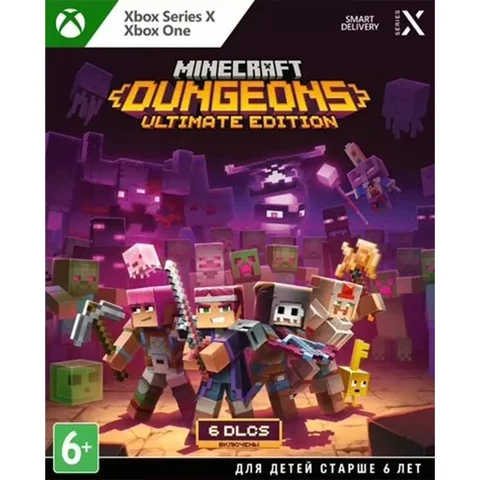 Minecraft Dungeons Ultimate Edition [Xbox Series X - Xbox One, русские субтитры]