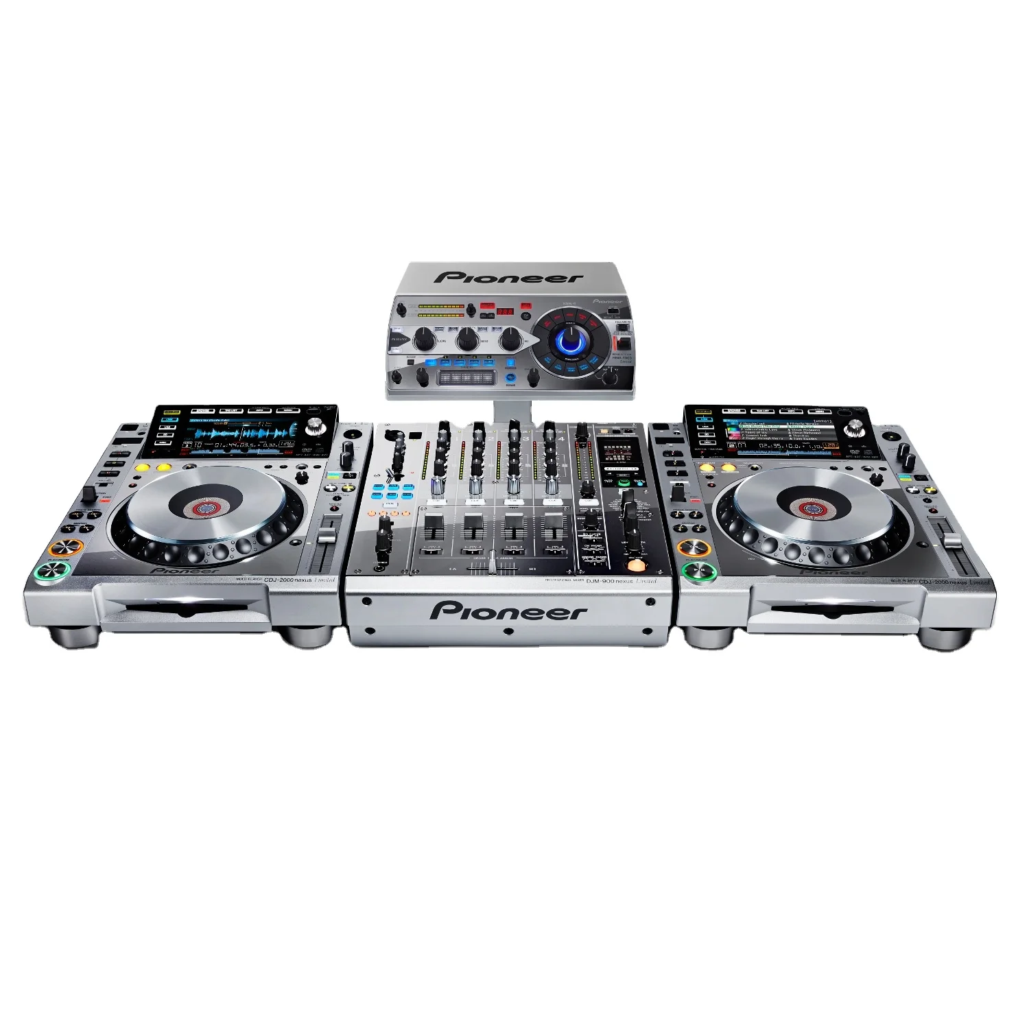 

Order 2 Get 1 Free Pioneer DJ DJM-900NXS DJ Mixer And 4 CDJ-2000NXS Platinum Limited Edition