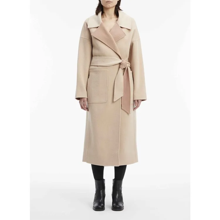 Calvin Klein Серое женское пальто