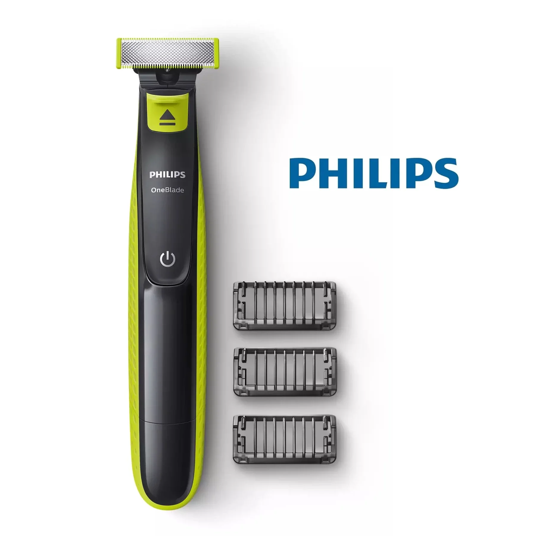 Оригинальная Электробритва Philips OneBlade QP2520/20, перезаряжаемая машинка для сухого и влажного бритья, триммер для бороды для мужчин