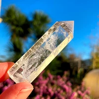 natural clear quartz tower point obelisk healing stone 40 100mm reiki energy mineral wand stones home decoration wholesale