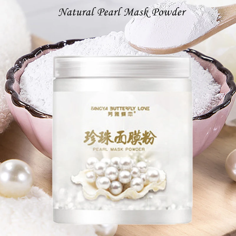 

Pearl Soft Mask Powder Beauty Salon Moisturizing Brighten Skin Tone Pearl Powder Whitening Acne Blackhead Remova