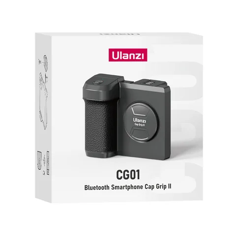 ULANZI CG01 CapGrip II беспроводной Bluetooth смартфон селфи ручка держатель для фото Stablizer с холодным башмаком 1/4 ''для телефона