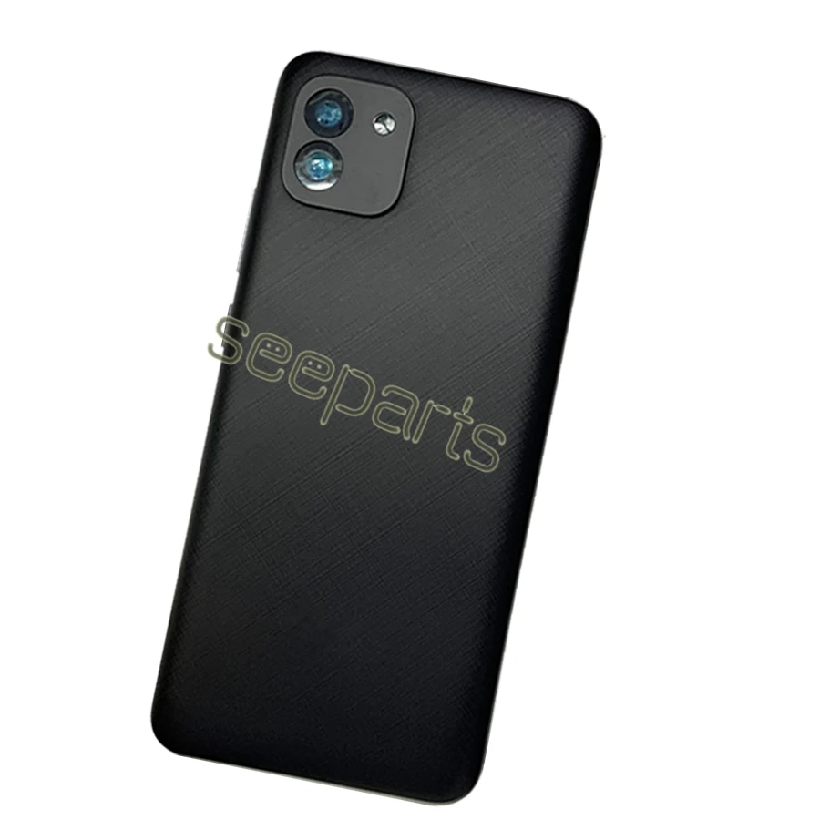 Задняя крышка батарейного отсека для Samsung Galaxy A03 запасные части A035F A035F/DS Крышка