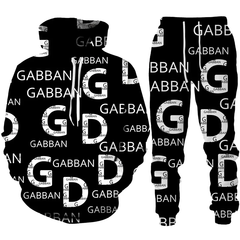 Спортивный костюм для мужчин и женщин толстовка с забавным буквенным принтом