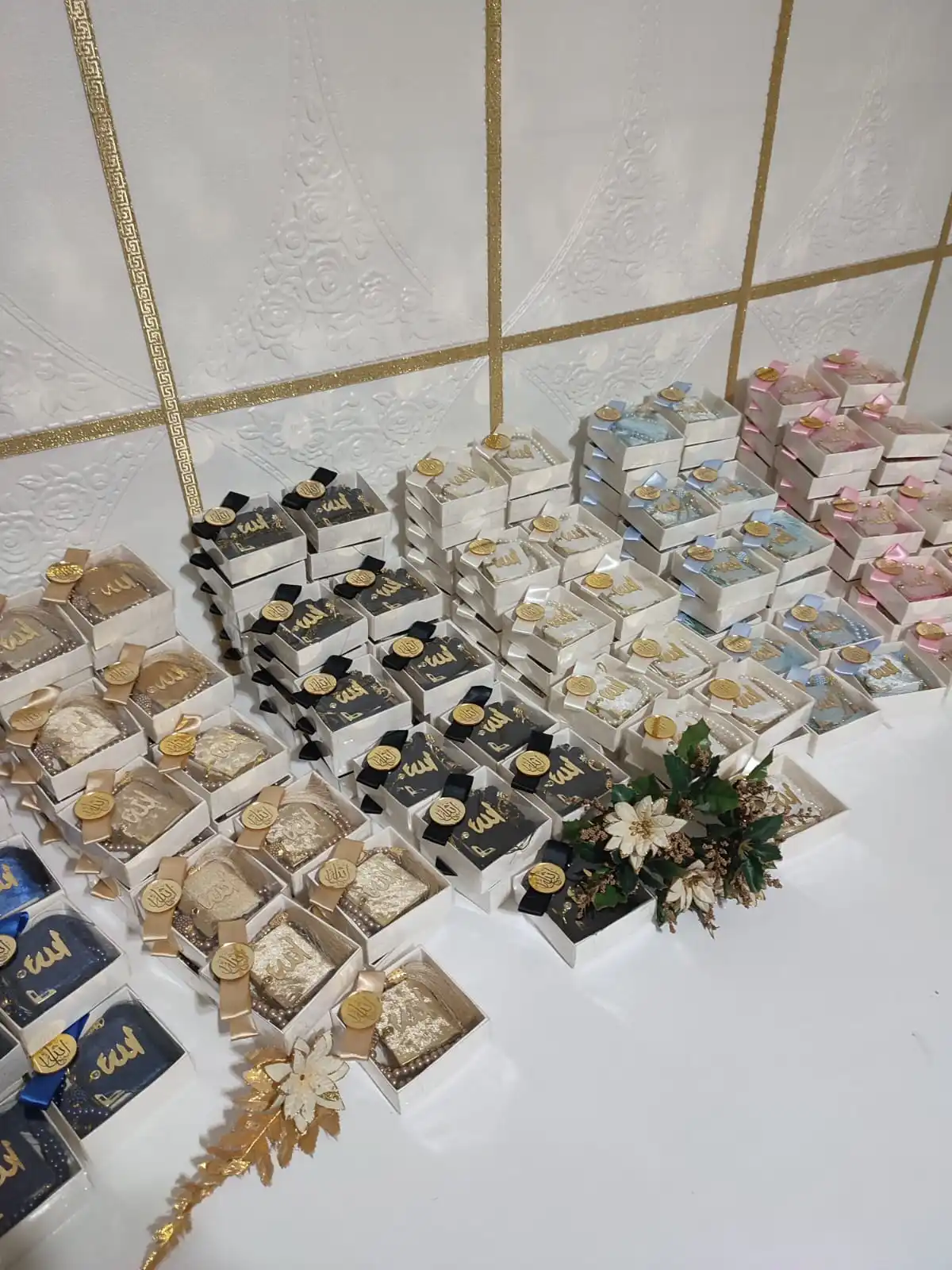 Персонализированный мини-Коран с розам сувениры Корана подарок мусульман