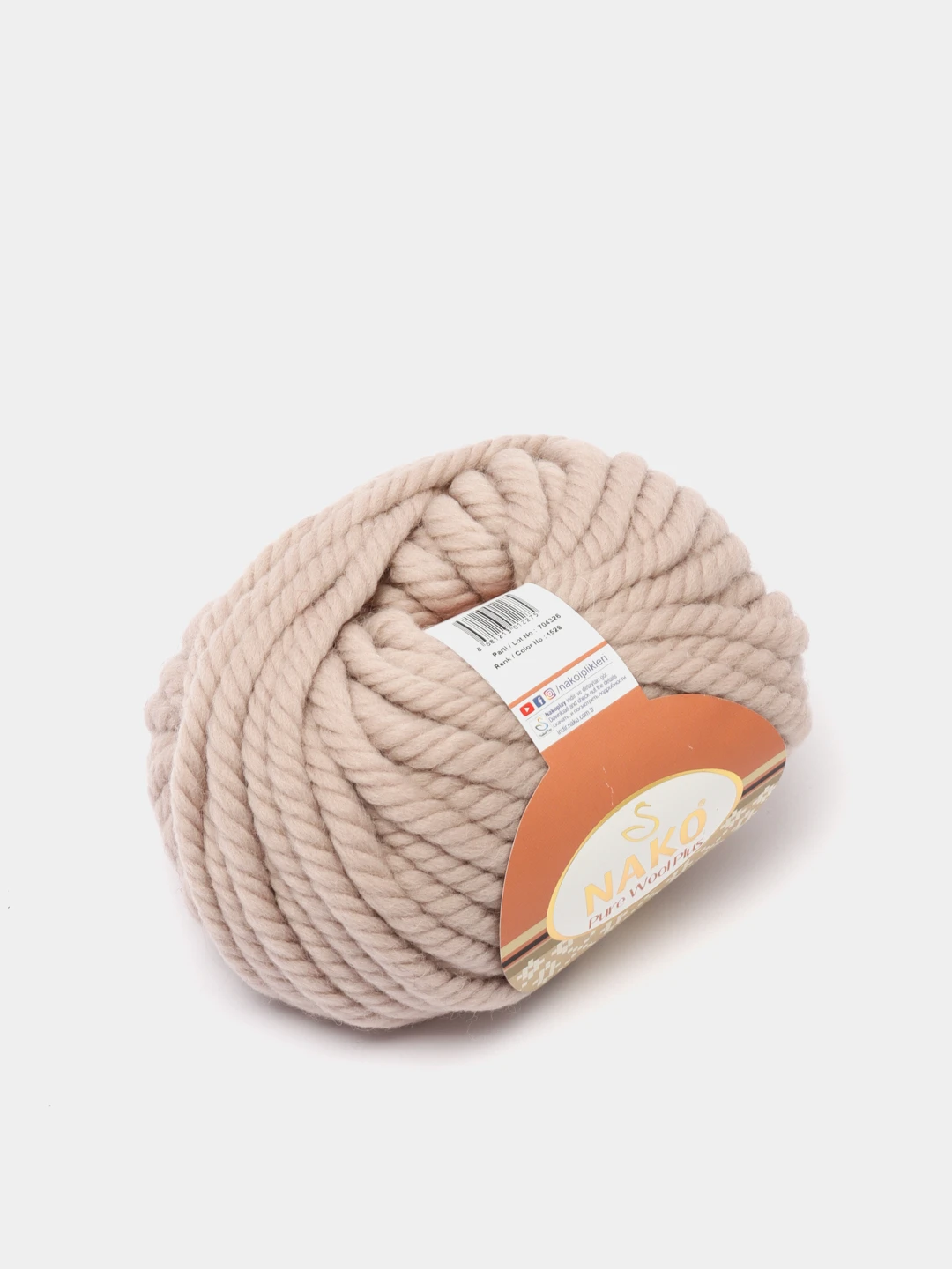 Купить Пряжа Nako Pure Wool 3.5