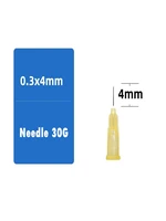 2022 new best seller free shipping meso needle 34g 4mm meso needle hypodermic