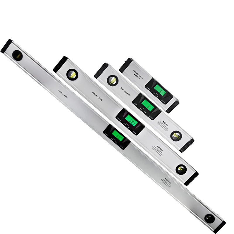 

225/400mm Magnetic Digital Protractor Angle Finder Inclinometer electronic Level 360 degree Aluminum Alloy Bubble Spirit Level