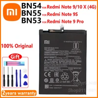 original xiao mi 5020mah bn53 bn54 bn55 battery for xiaomi redmi note 9 pronote 9 5g10x 4gnote 9s smart phone batterieskits