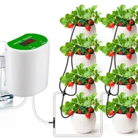 drip irrigation kit indoor holiday irrigation system for potted plants automatic plant self watering tool with programmable time