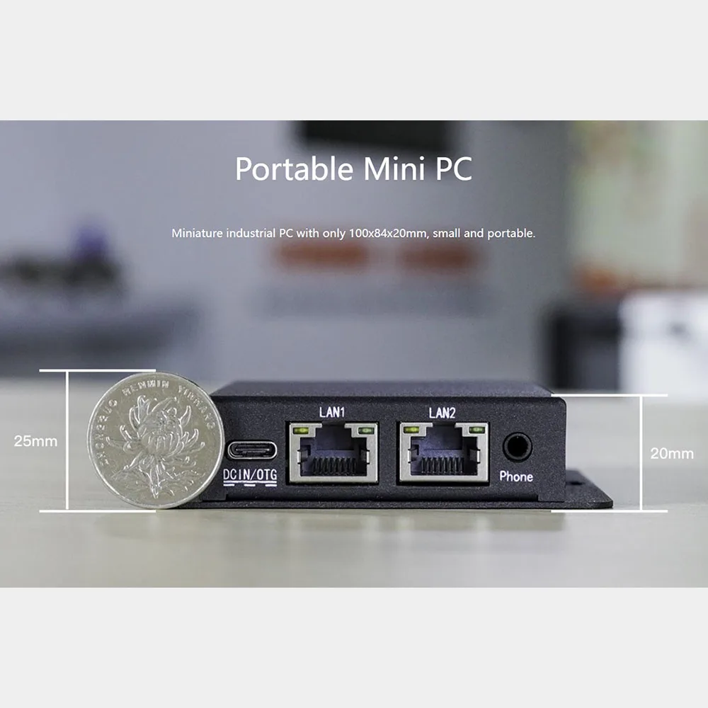 RK3308B Промышленный мини-ПК четырехъядерный процессор LoT 64-разрядный Cortex-A35 частота