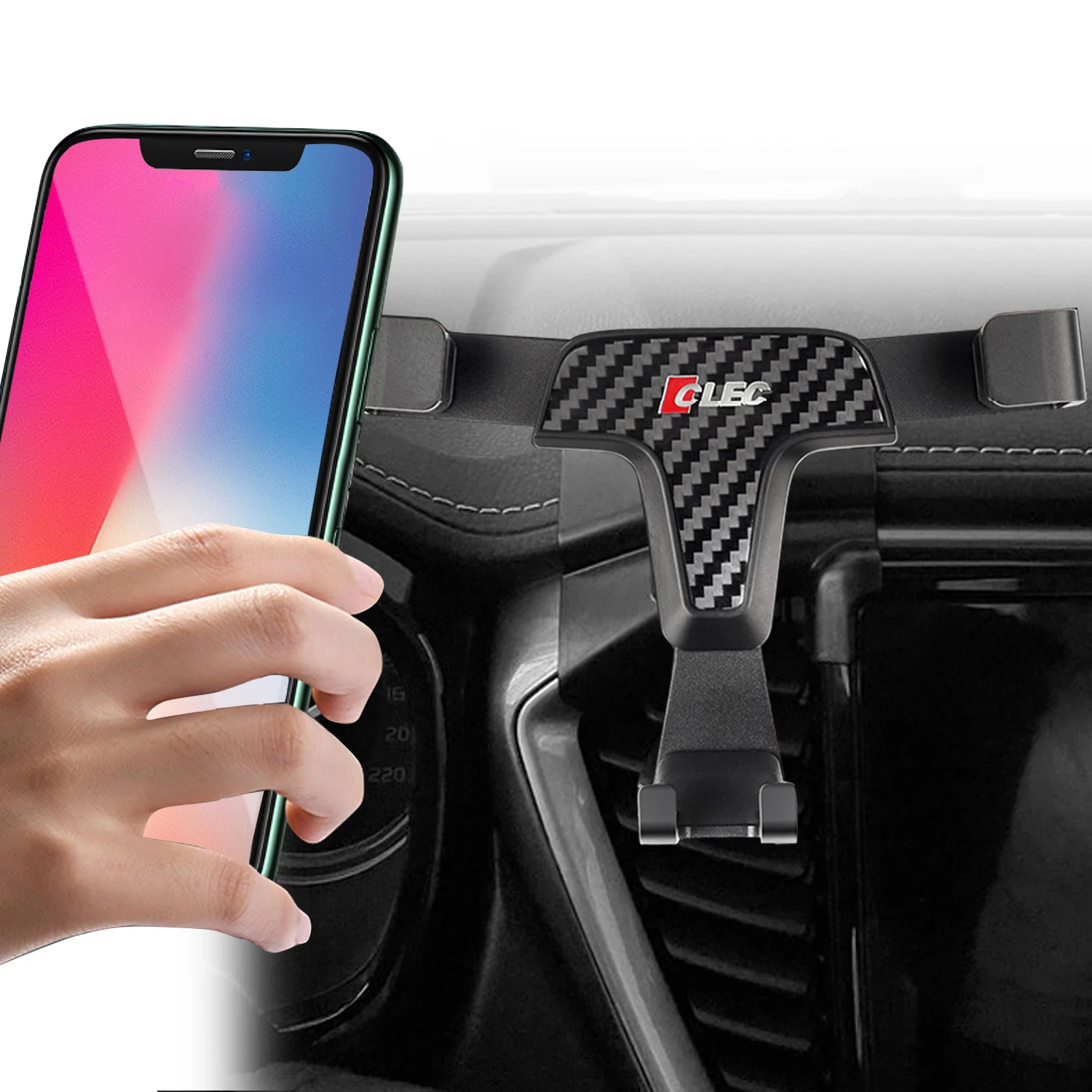 

LHD! For Isuzu D-Max DMAX 2021 2022 2023 Car Accessories Gravity Car Phone Holder Air Vent Mount Mobile Stand Dashboard Mount