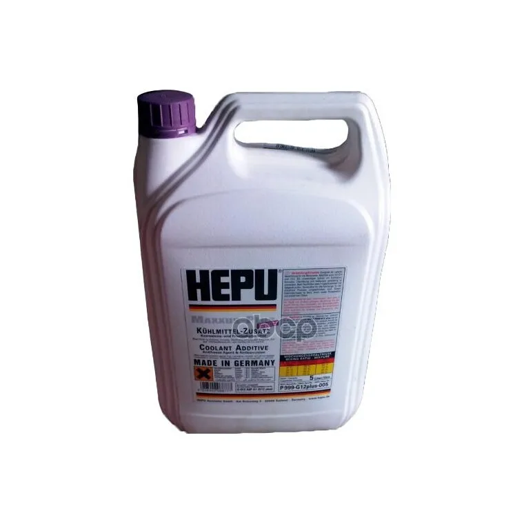 P999-G12plus-005_антифриз! Фиолетовый 5l Концентрат 1:1 -40°c Смешивается С Красным Или Синим
