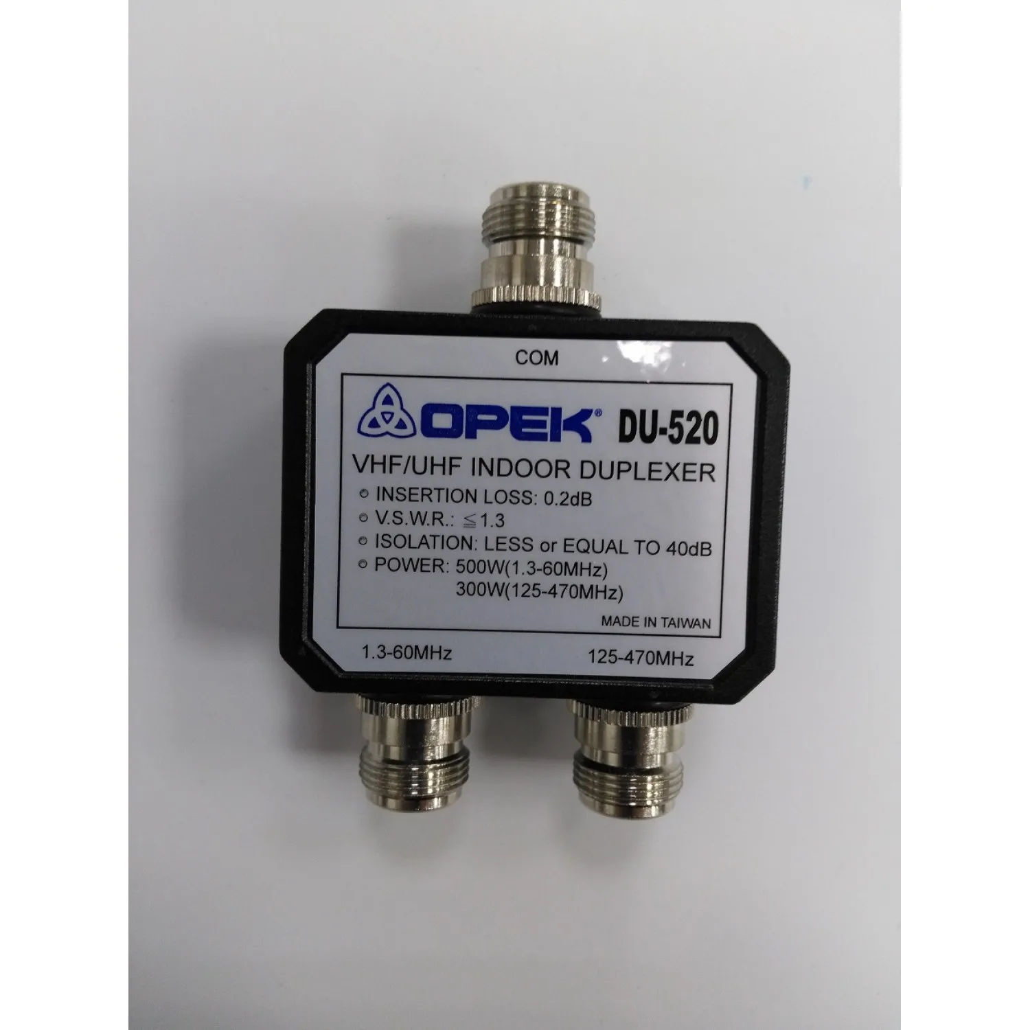 Дуплексер OPEK DU-520A HF (1.3-60 МГц)/UHF (125-470 МГц) |