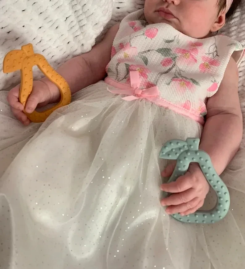 Силиконовый Прорезыватель для зубов новорожденных 0-6-12 месяцев