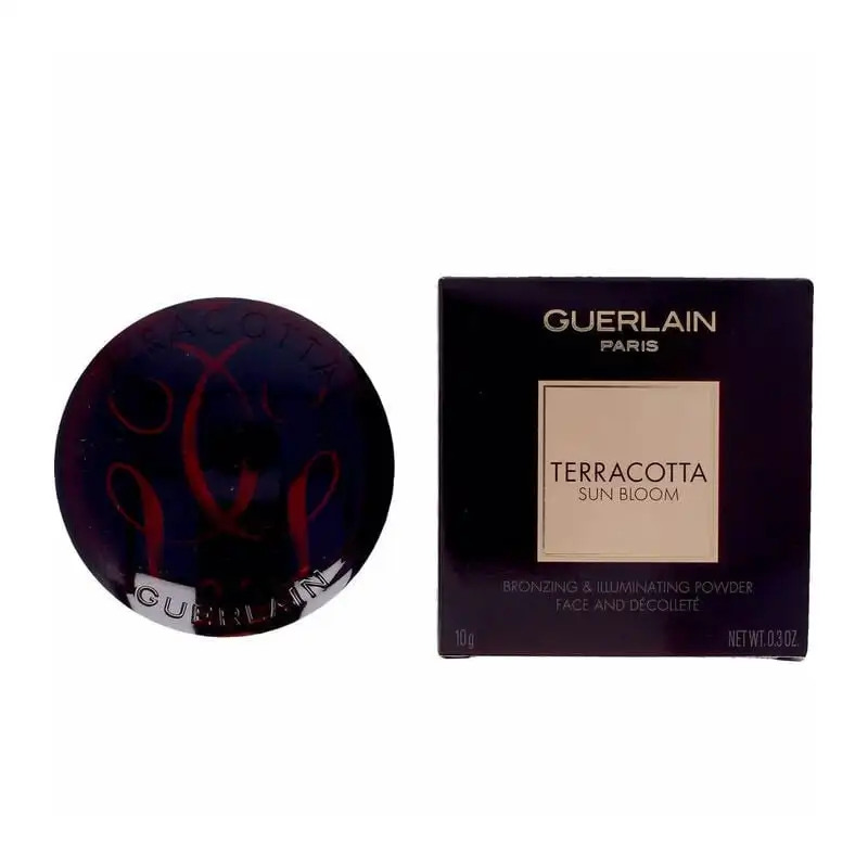 Guerlain Terracotta Sun Bloom Бронзирующая и подсвечивающая пудра для лица декольте 10 г