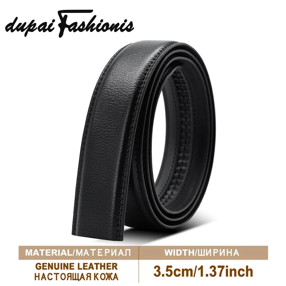 DUPAI FASHIONIS Men High Quality Genuine Leather Belt Luxury Designer Belts Men Cowskin Fashion Strap Male Jeans for Man Cowboy