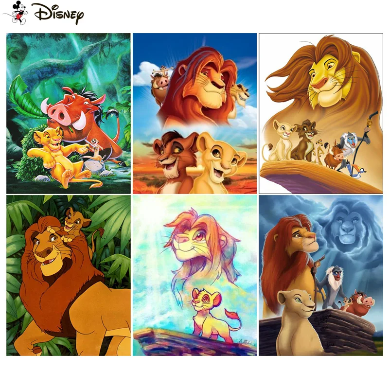 

Алмазная вышивка «Король Лев», 5D Дисней