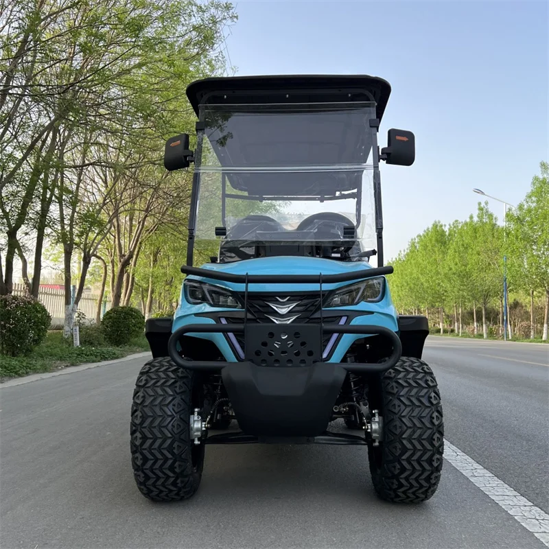 Новый внедорожный дизайн 48 В 60 70 2/4/6/8 местный стальной пластиковый клубный