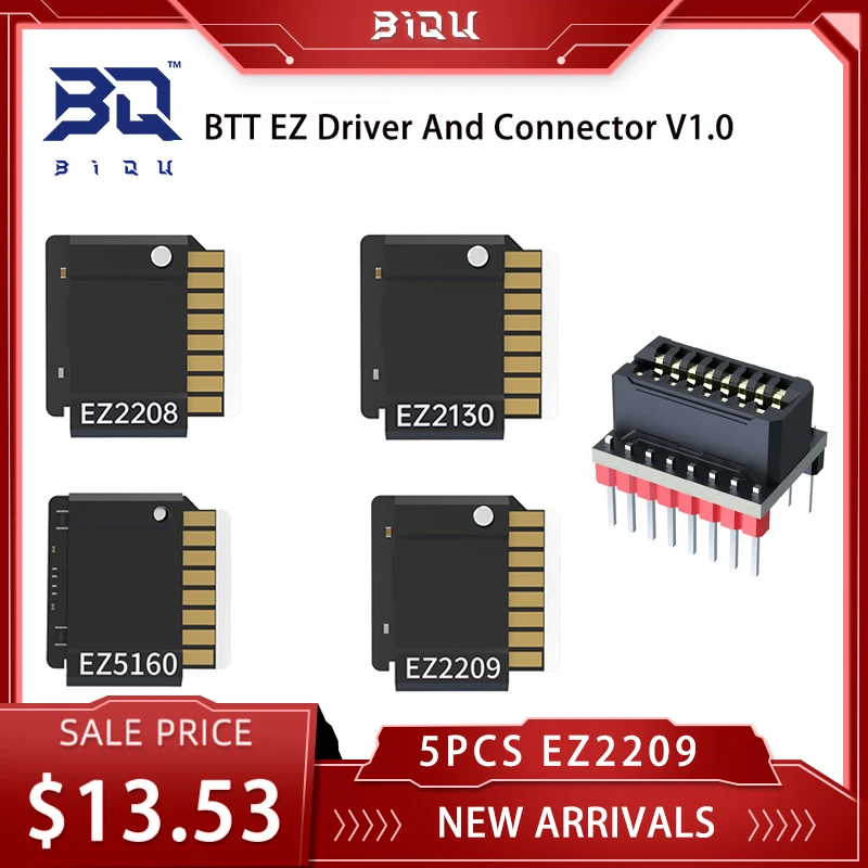 

BIGTREETECH EZ2209 V1.0 EZ5160 Pro V1.0 Driver Connector For SKR 3 EZ Ender 3V2 Raspberry Pi Upgrade 3D Printer Parts