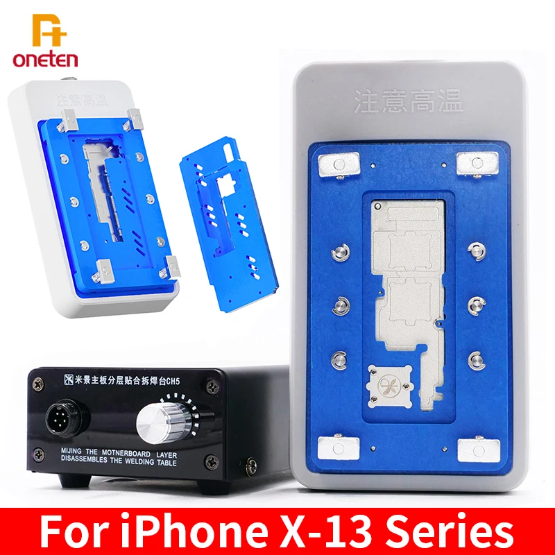 MIJING CH5 A BC E Smart Motherboard Layer Platform Chip Glue Removal Welding Station For iPhone X XS XSMAX 11 12 Pro Max Mini