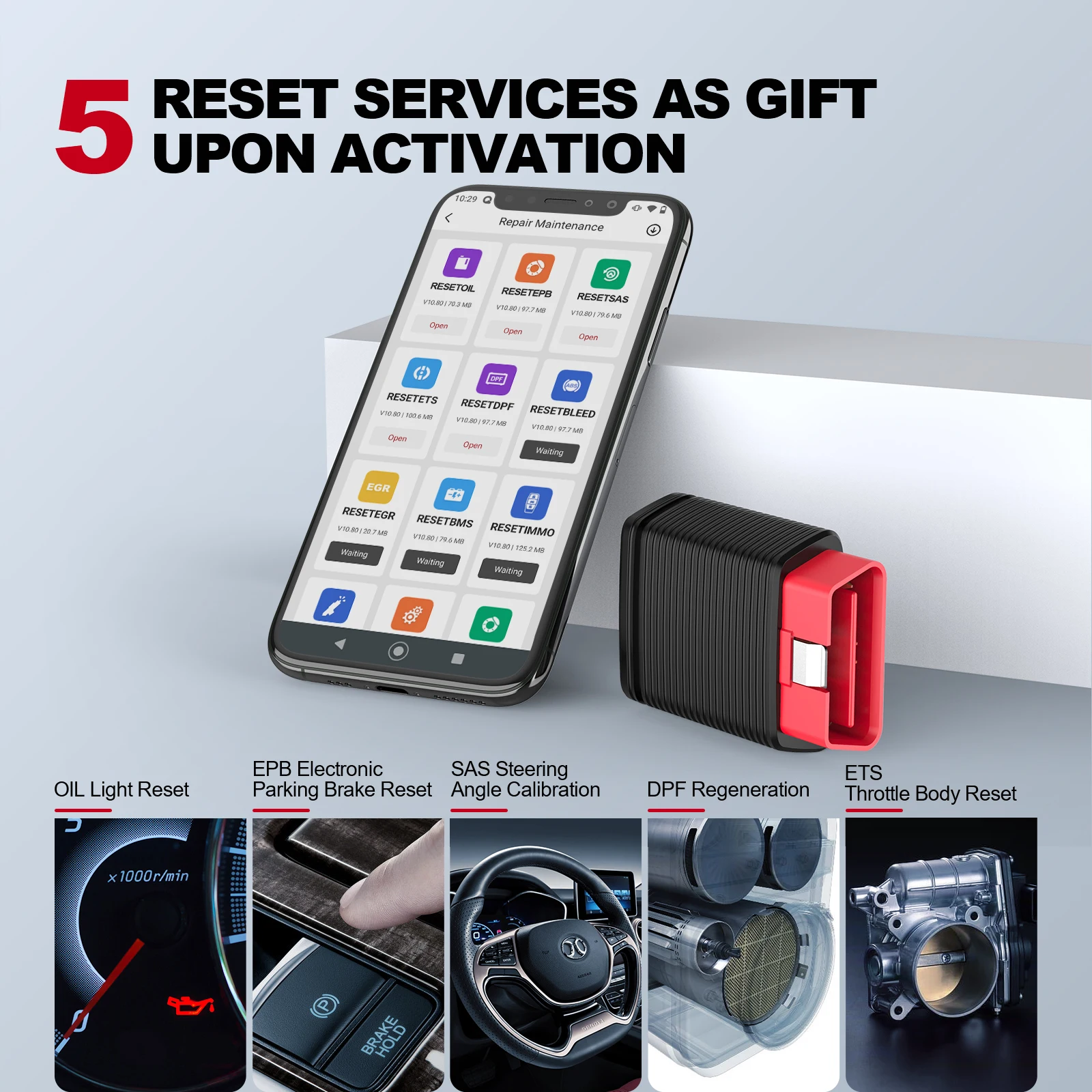 【100NEWYEAR】Сканер THINKCAR PRO obd2 полный набор инструментов для диагностики инжектора