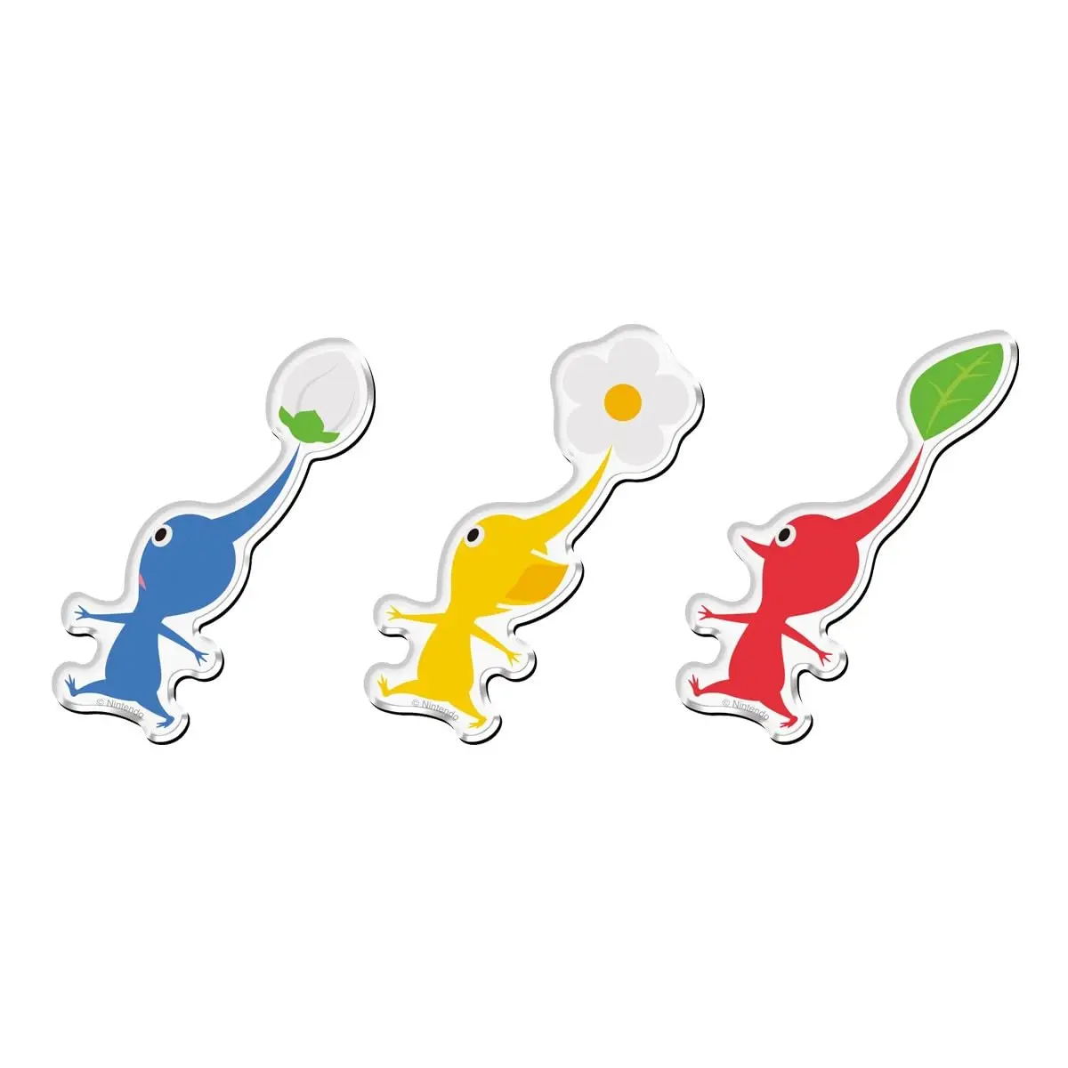 BANDAI [перепродажа] Магниты с персонажами Pikmin (14 штук) игрушки-конфеты жевательная