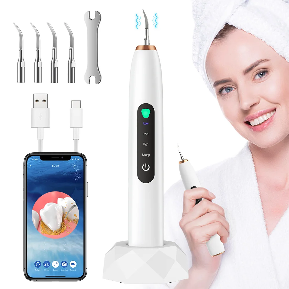 

New Visual Electric Toothbrush Magnetic Suction USB Charging Cleaning Instrument Dental to Remove Calculus Whitening Teeth