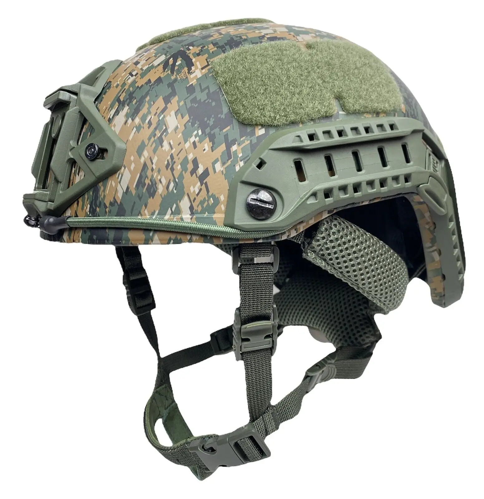 

(Новинка) AOR2 OD Super High Cut NIJ IIIA морской Ops боевой баллистический шлем V50 большой