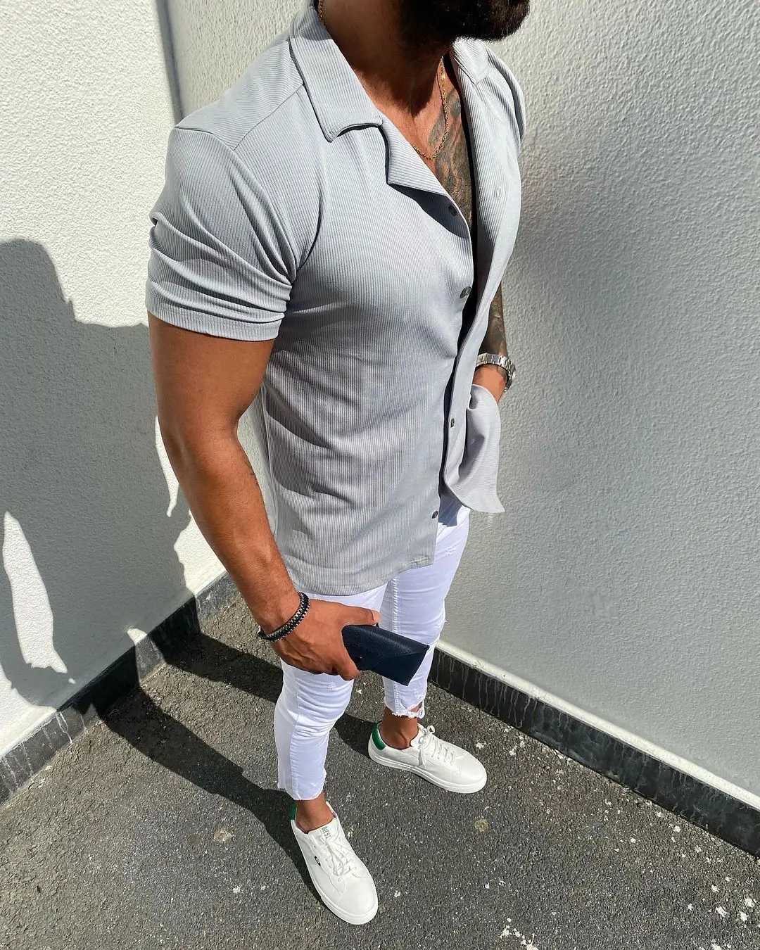 Our New Full Lycra Men's Shirt Model 2022 Season Top Summer Hawaiian Shirts Tropical Shirts Floral Men Tops Casual Shirt Short S