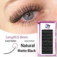 tpok 16rows bottom eyelash extensions lower under lashes 5mm 6mm 7mm short eyelash eyebrow extensions makeup tool
